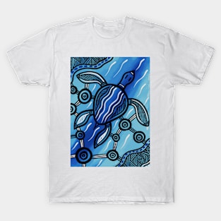 Aboriginal Art - Turtle 3 T-Shirt